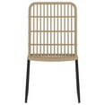 thumbnail image 2 of vidaXL 3 Piece Garden Dining Set Oak, 2 of 4