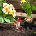 thumbnail image 3 of witspace Fairy Garden Accessories Tiny Mushroom, Fake Mushroom Decor Miniature Figurine Decoration for Mini Garden Micro Landscape Terrarium DIY Craft Project, 3 of 8