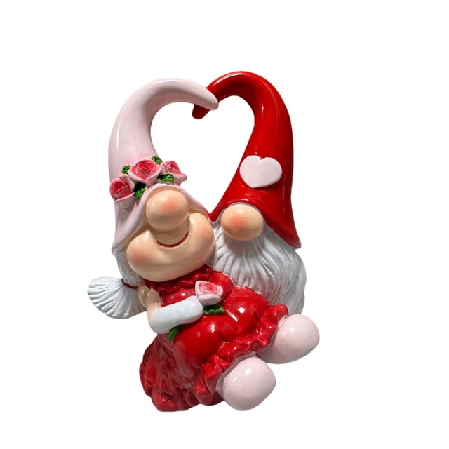 A Resin Dwarf Ornament Home Desktop Decoration Sweet Lover Gift Ornament Style A