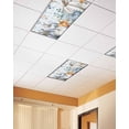 thumbnail image 2 of Fluorescent Light Covers for Ceiling Lights 2 Pack, Blue Plaid Pumpkins Fall Magnetic Ceiling Light Covers 2x4ft for Classroom Office School, Thanksgiving Maple Leaf Vintage Drop Ceiling Light Shade, 2 of 7