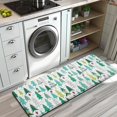 thumbnail image 3 of Green Christmas Tree Pattern Kitchen Rug Mat,Kitchen Runner Rugs Non Skid Washable,Decorative Kitchen Floor Mats for Kitchen,Sink,Laundry,17"x47.2", 3 of 7