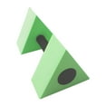 thumbnail image 2 of Aquatic Dumbbell Triangle Water Floating Dumbbells for Men Women High Buoyancy EVA Pool Dumbbells Swimming Barbell Hand Bar for Water Sports Green, 2 of 7