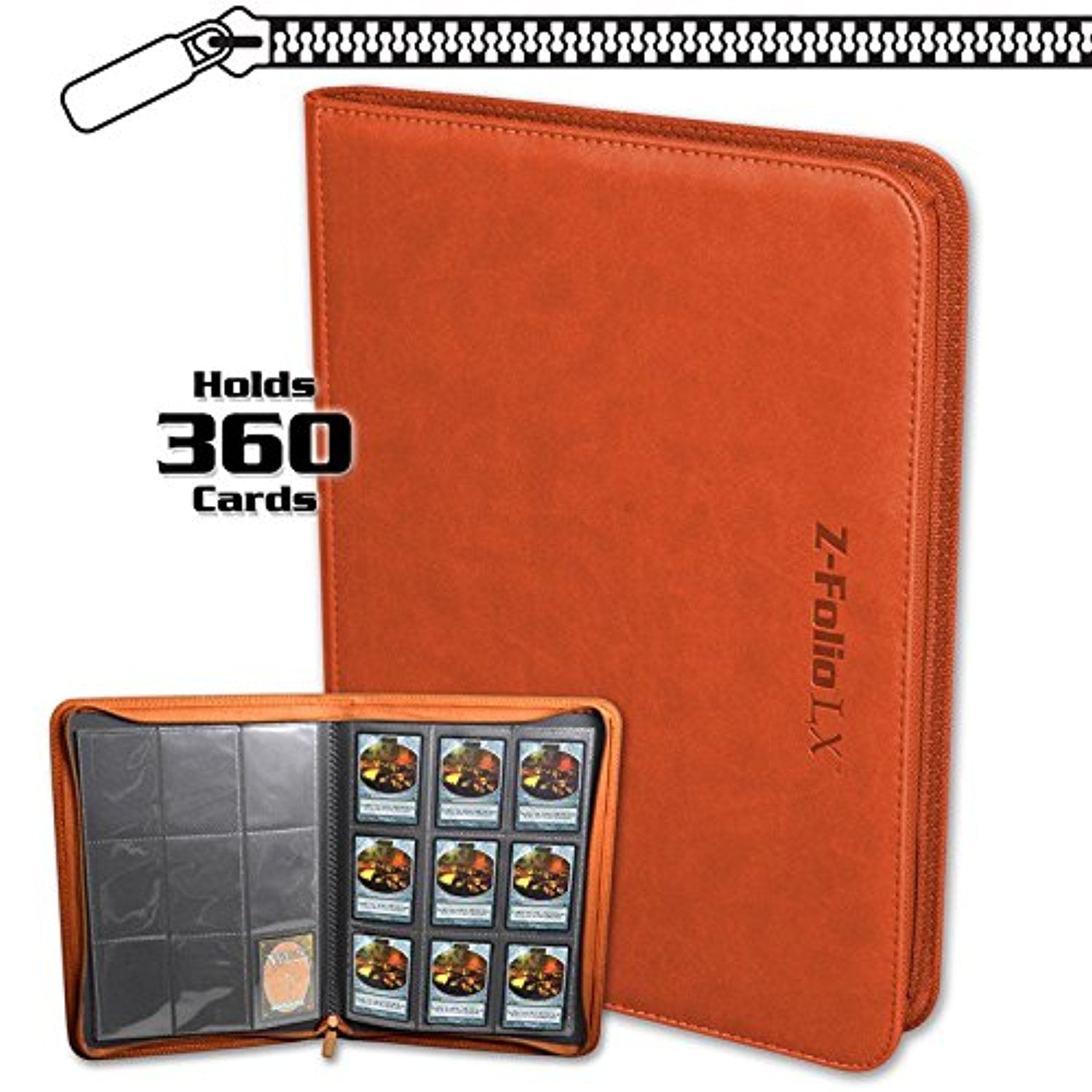 Binder Zipper Folio 9pkt LX OR BCW GAMING ZFOLIO 9POCKET ALBUM