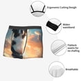 thumbnail image 3 of Gaeub Cloud Border Collie Print Men's Boxer Briefs,Super Fit Boxer Briefs for Men,Quick-Dry Underwear with 4-Way Stretch-Small, 3 of 5
