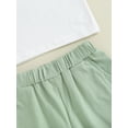 thumbnail image 6 of Bagilaanoe 2pcs Toddler Baby Boy Shorts Set Short Sleeve T Shirt Tops + Shorts 6M 12M 18M 24M 3T 4T Kids Casual Summer Clothes, 6 of 8