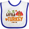 thumbnail image 3 of Inktastic Thanksgiving Im the Little Turkey Boys or Girls Baby Bib, 3 of 4