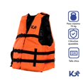 thumbnail image 2 of Chaleco Salvavidas Para Natacion Playa Piscina Kingsports naranja Pequeño, 2 of 10