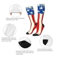 thumbnail image 3 of Sigee America Flags2 for Socks for Men Women Socks Stocking Compression Socks, 3 of 6