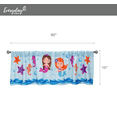 thumbnail image 7 of Everyday Kids Mermaid Adventures Window Valance, 7 of 7