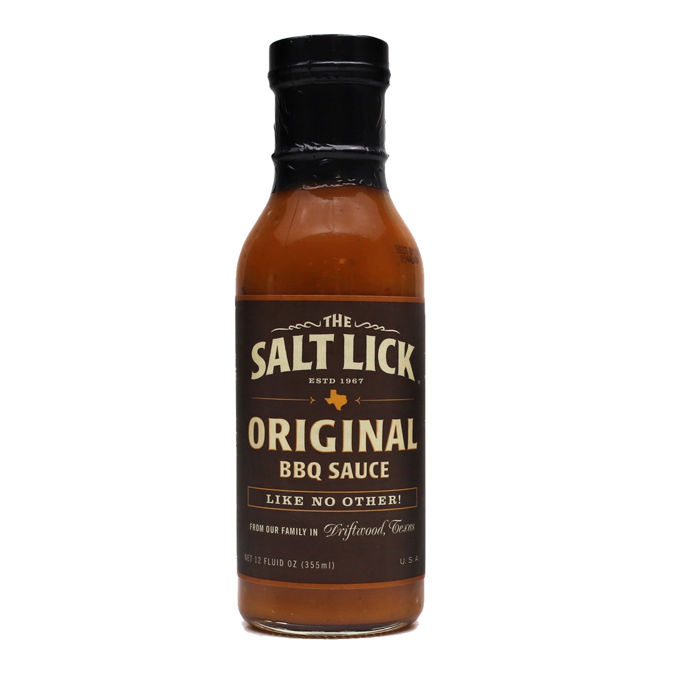 (2 pack) Salt Lick Bar B Que Products Salt Lick Bar-B-Que Sauce, 12 oz SINGLE