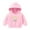 Pink, variant on Nrmvnmi Toddler Girls Boys Velvet Thick Hoodie Sweatshirt Cute Graphic Prints Pullover Tops Crew Neck Long Sleeve Holiday Fleece Lightweight Tops Loose Fit Trendy Warm Sweatshirt