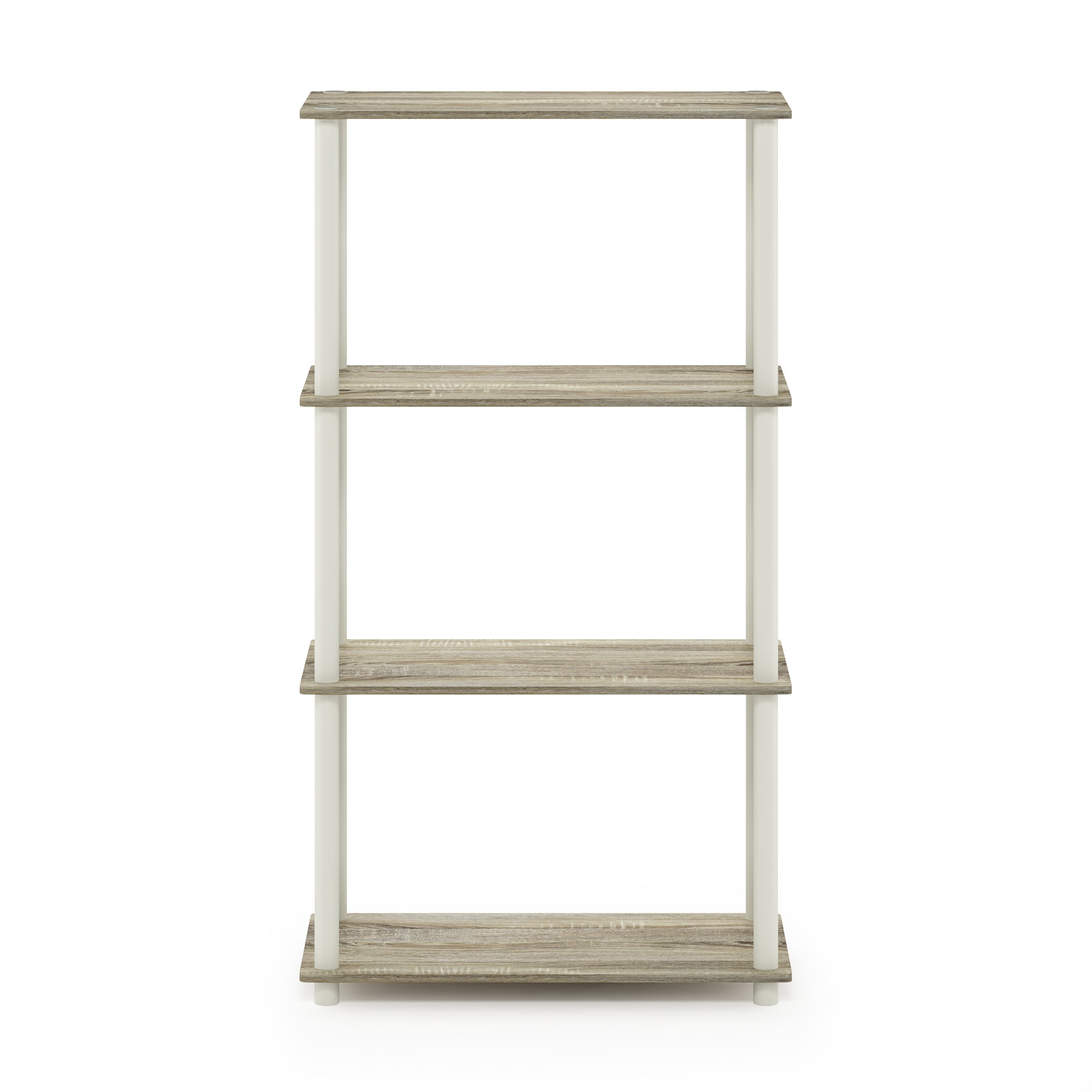 Furinno Turn-N-Tube 4-Tier Multipurpose Shelf Display Rack