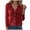 Wine, variant on GEWSEY Womens Sweater Button Down Long Sleeve Cardigan Sweaters for Women V Neck Solid Color Lightweight Cardigans (Blue, XXL)
