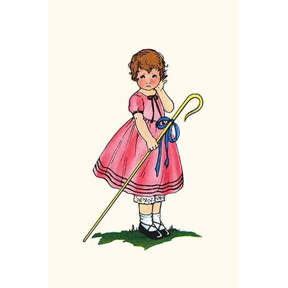 Bo Peep-Fine Art Canvas Print (20" x 30")