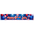 thumbnail image 2 of Decorative Design Happy 4th of July Patriotic Banner Star Spangled Balloon Fireworks for Independence Day Party Outdoor Celebration, 2 of 8