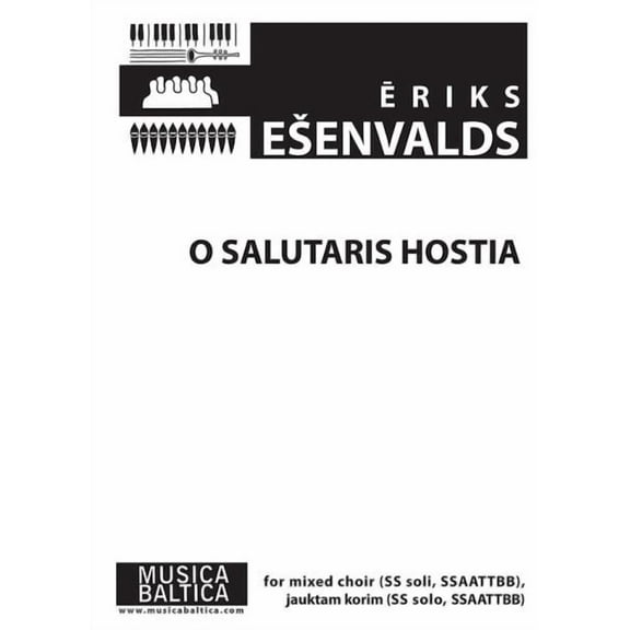 O Salutaris Hostia : Fior Ssaattbb Choir, Choral Octavo