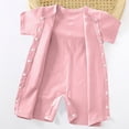 thumbnail image 5 of SROBPTY Newborn Boys Girls Rompers Print Short Sleeve Jumpsuit for 0-20M, 5 of 5