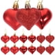 thumbnail image 1 of KAKOWELY 24 colgantes de bolas con forma de corazón para San Valentín., 1 of 5