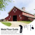 thumbnail image 3 of Guide de Sol Réglable en Acier pour Porte de Grange Coulissante, 3 of 9