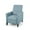 Light Blue/Dark Brown, variant on GDF Studio Kiersten Contemporary Fabric Pushback Recliner, Beige