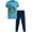 Light Blue Rise Above, variant on Pro Athlete Boys' Active Pants Set - 2 Piece Performance T-Shirt and Tricot Jogger Sweatpants - Sports Outfit for Boys (8-16)