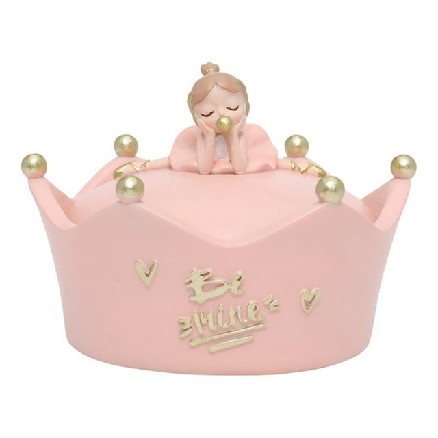 Jewelry Box Girly Girl Princess Ballerina for Accessories Necklaces Rings Earrings