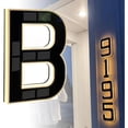 thumbnail image 5 of EGNMCR Solar-powered Digital Doorplate Waterproof LED Address Number Sign Plastic, 5 of 5