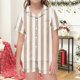 thumbnail image 2 of Odeerbi 2-12 Años Niños Niñas Pijama de Verano de Satén Con Solapa de Muesca Camisas de Manga Corta Pantalones Cortos Conjunto de Dos Piezas de Pijama, 2 of 6