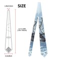 thumbnail image 5 of Goofa Winter Reindeer In Snowy Mountains Pattern Men's Necktie Classic Silk Tie Woven Jacquard Neck Ties Necktie for Business and Wedding Formal Neckties, 5 of 8