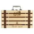 thumbnail image 2 of Wine Gift Box,  Eco Friendly Wine Box Wood 2 Bottles Capacity  for Storage, 2 of 8