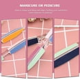 thumbnail image 4 of CTIRCHIU 12Pack Hexagonal Files Manicure Fingernail Buffer Multi Color ABS Material, 4 of 6