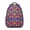 Purple-9, variant on Abstract Plaid Ergonomic Backpack - Lightweight & Durable School Bag with Breathable Mesh Straps
