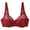 G-6-Red, variant on Bigersell No Wire Bras for Women Plus Size Wireless Full-Coverage Bra Ladies Bras No Underwire Women's Sport Full Figure Bra Smoothing Push up Padded Bra Everyday Bras Underwear G-9-Beige 36/80C