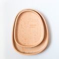 thumbnail image 3 of Coofit Wooden Plate Oval Shape Serving Plate Cheese Board Bread Serving Tray Home Decoration for Party Food Eating, 3 of 6