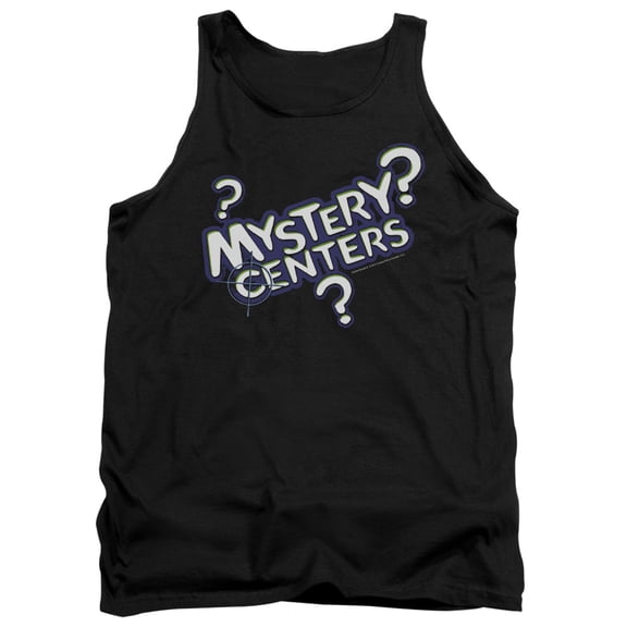 Dubble Bubble Mystery Centers Adult Tank Top Black