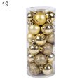 thumbnail image 2 of Cheers 24Pcs 3cm Plastic Christmas Tree Balls Baubles Home Party Hanging Ornaments, 2 of 7