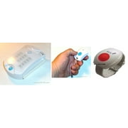Medical Alert System with Necklace and Wrist Panic Button NO MONTHLY FEES HD700
