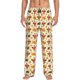 thumbnail image 1 of Fotbe Thanksgiving Turkeys Pantalones de Pijama para Hombre, Pantalones de Dormir, Pantalones de Casa con Cintura Ajustable y Bolsillos-XX-Large, 1 of 6
