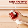 thumbnail image 3 of Universal Portable Pipe Cutter Plastic Pipe Cutter Household PVC/PU/PP/PE Tube Wire and Cable Cutter 20mm-50mm Pipe Cutting Tool Blue, 3 of 6