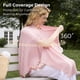 thumbnail image 4 of Cobertor de Lactancia Momcozy Ultra Ligero Suave y Transpirable Rosa, 4 of 7