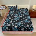thumbnail image 3 of Pzuqiu Sea Turtle 3 Pieces Bed Sheet Set with Pillowcases, Breathable Soft,Home Fitted Bottom Sheet with 2 Pillowcases, Comfy Breathable, Bedding Fitted Sheet Deep Pocket,Full XL Size, 3 of 7