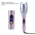 thumbnail image 3 of Rizador automático de pelo con pantalla LCD, rizador automático de cerámica para mujer, cable giratorio de 360°, enchufe estadounidense., 3 of 5