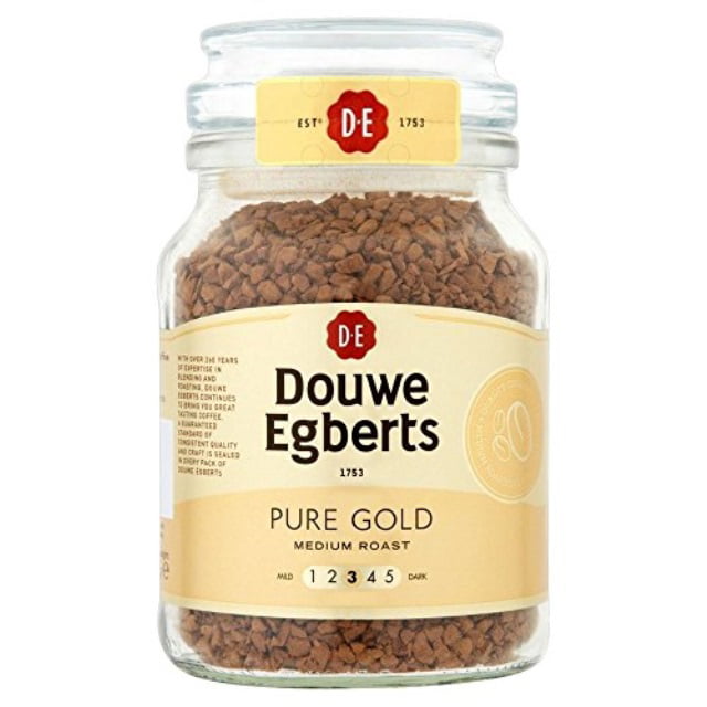 orkest Susteen Vrijgekomen douwe egberts pure gold medium roast coffee (95g) - Walmart.com