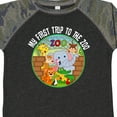 thumbnail image 4 of Inktastic 1st Trip to Zoo Animals Boys or Girls Toddler T-Shirt, 4 of 5
