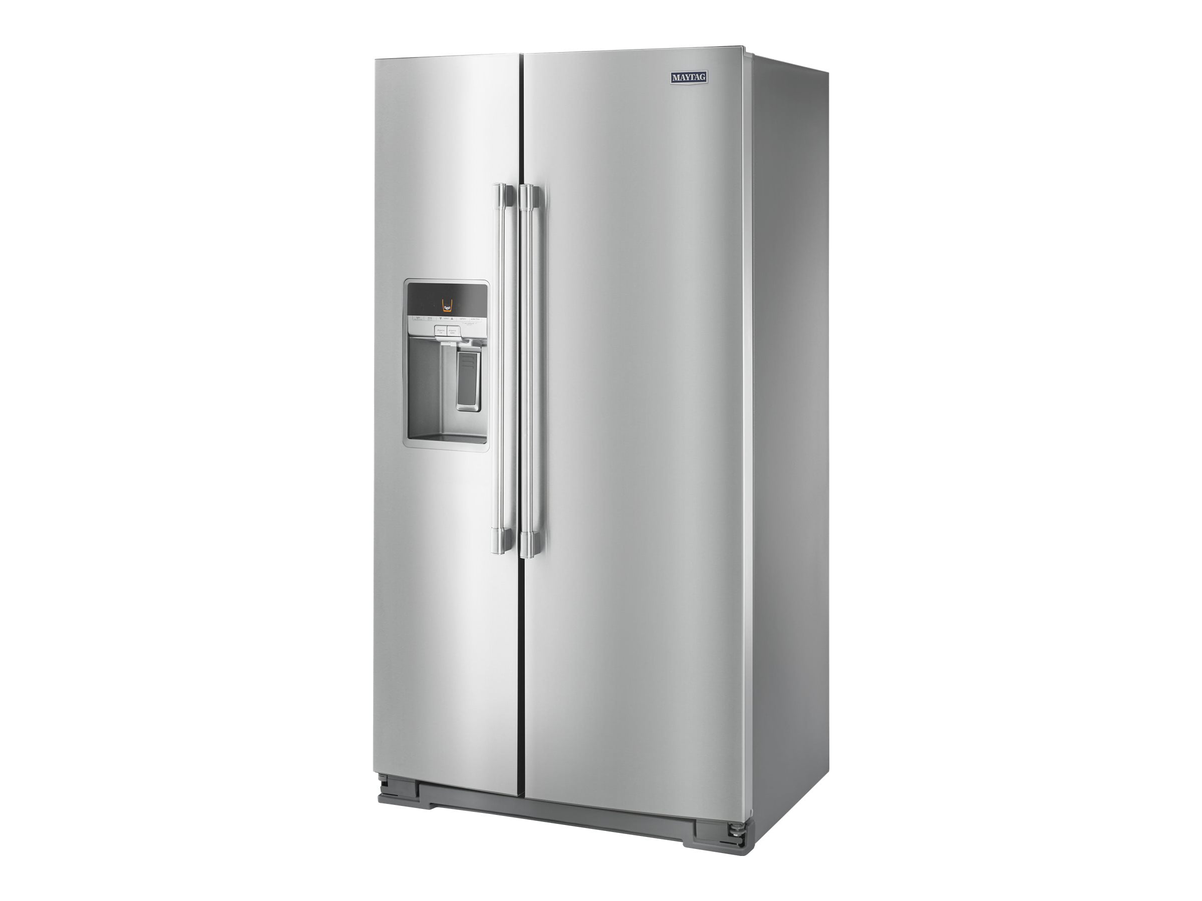 Maytag MSC21C6MFZ - Refrigerator/freezer - side-by-side with water ...
