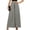 Gray, variant on CHUMUD Womens Dress Pants Trendy Straight Wide Leg Baggy Pants Relaxed Fit Pants Summer Casual