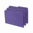 thumbnail image 1 of Continental Letter size File Folders. Purple colour, 12 count, 1 of 3