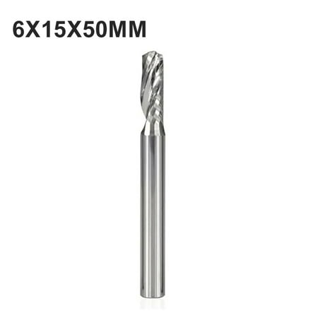 

Single Flute End Mill Spiral Router Bit Milling Cutter 6Mm Shank Cnc Router Bits