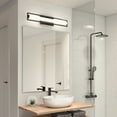 thumbnail image 2 of Artika Rialto Modern LED Vanity Light, Matte Black, 2 of 5
