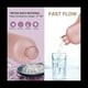 thumbnail image 5 of Botella de Agua de 1 L con Marcador de Tiempo, 32 Onzas, Botella de PláStico Esmerilado una Prueba de Fugas, Reutilizable, Motivacional, Color Rosa, 5 of 5